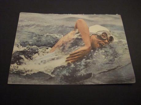 Florence Chadwick Amerikaanse lange afstand zwemster in open water 1952